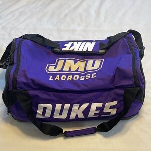 Nike - JMU - Purple Sports Duffel Bag